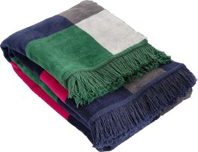 Deka Cosy Home 150x200cm Leaf&amp;Fuchsia