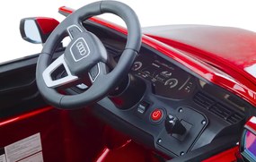 LEAN CARS Audi Q7 Červená lakovaná batéria