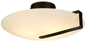 Searchlight 73990-3BK - Stropné svietidlo SUNDIAL 3xE27/40W/230V čierne