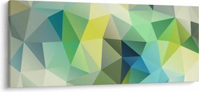 Obraz geometrické abstrakcie (120x50 cm)