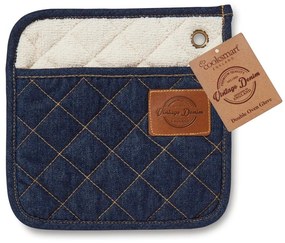 Štvorcová kuchynská chňapka Cooksmart ® Oxford Denim