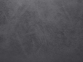 Elegantná šedá pohovka pre 2 z umelej kože LOKKA Beliani