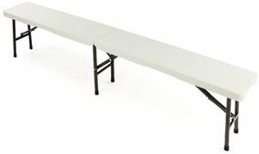 Garthen 341 Skladací záhradný stôl 183 cm + 2 lavice