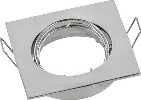 BERGE Halogénové pohyblivé svietidlo štvorcové chróm