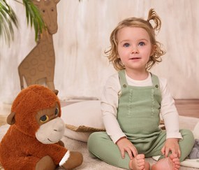 Detská mäkká pletená deka, 90 x 90 cm