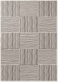 Ted Baker, Kusový koberec Ted Baker Haringey 106372 Black White, 200x300, čiernobiela, chodba / predsieň