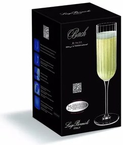 Luigi Bormioli BACH Champagne poháre na sekt 210 ml, 4 ks