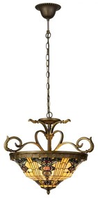 GOLD Tiffany luster do obývačky Ø56