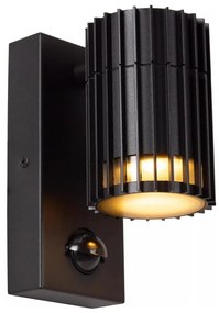 Lucide 11839/01/30 - Vonkajšie nástenné svietidlo so senzorom TIMBALA 1xGU10/7W/230V IP44