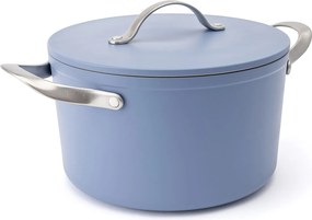 Elmich Nepriľnavý keramický hrniec Zen Ø 24 cm – modrý