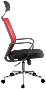 Kancelárska stolička OCF-9 červená