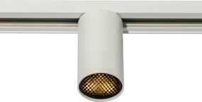 Moderný biely reflektor pre 1-fázový koľajnicový systém GU10 35 mm - Iconic Ruby Honey