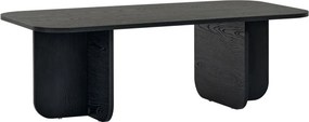 Dizajnový konferenčný stolík Tamsyn 120 cm čierny