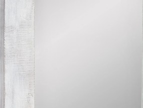 furniture-nabytek.cz - Masívne zrkadlo Mackay z mangového dreva, lakované, biele – 50×150 cm