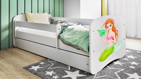XXXLutz POSTEĽ PRE DETI A MLÁDEŽ 80/160 cm, biela MID.YOU - Detské izby - 00214200023R