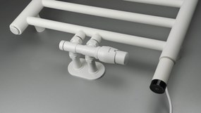 Deante Silia, kúpeľňový radiátor 500x1210 mm, 458W, biela matná, DEA-AGI_AG41