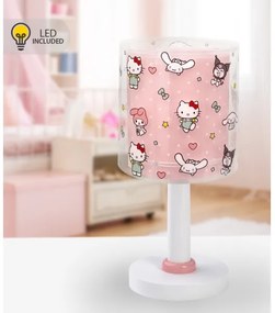 Dalber 41251 - LED detská lampička HELLO KITTY&FRIENDS 1xG4/4W/230V ružová