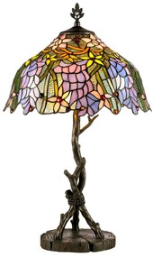 Stolná lampa KT1082+AG711P v štýle Tiffany