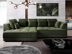 Sconto Sedacia súprava ZONDA ľavá, zelená