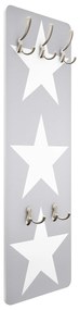 Vešiak na stenu No.YK36 Šedé hviezdy