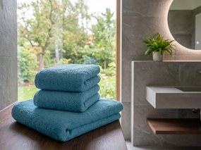 Osuška NORIELLE 70x140 cm svetlomodrá, 100% bavlna