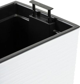 PLASTOVÝ KVETINÁČ BLOOM RIFLO 36X56X20 CM BIELA