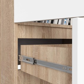 Skriňa Rexa 60 cm dub sonoma/biela