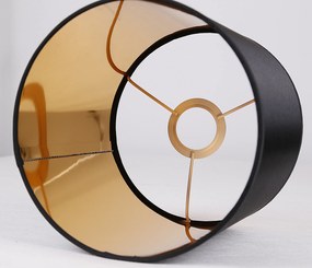 Candellux Čierno-medený závesný luster Candida pre žiarovku 2x E27 32-00712