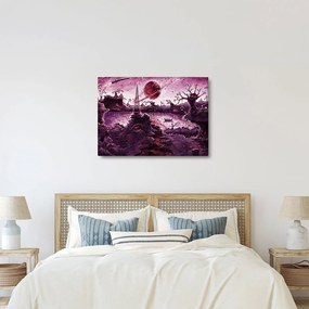 Obraz - Očarovaná dedina (70x50 cm)