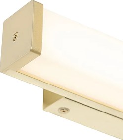 Kúpeľňová nástenná lampa mosadz 32 cm vrátane LED IP44 - Cascada