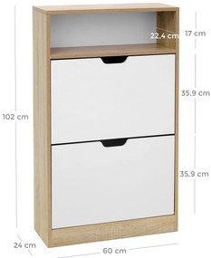 Dekorstudio Skrinka na topánky - LBC04NW
