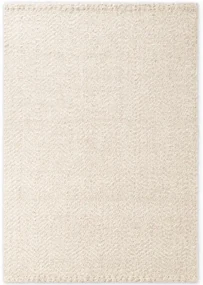Koberec Elle Decoration Majoli Herringbone naturálny / biely