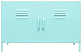 Svetlomodrá kovová skrinka 100x64 cm Cache - Novogratz