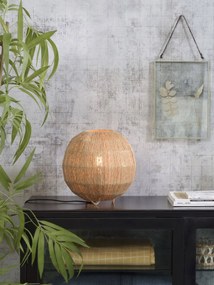 Stolná lampa iguazu s prírodná MUZZA