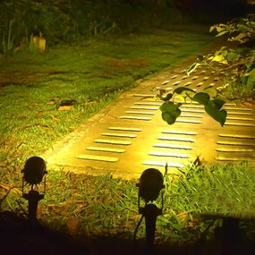 ECOLIGHT Zapustený LED záhradný reflektor EC79018 pre GU10 žiarovku