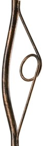 Brilagi - LED Luster na tyči ANTICO 1xE27/60W/230V bronz patina