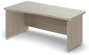 Ergonomický stôl TopOffice 180 x 94,8 cm, ľavý, driftwood