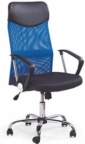 Halmar Kancelárska stolička VIRE, modrá/čierna