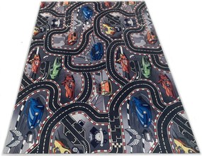 TA Koberec B-605 FLANEL S POTLAČOU Rozmer: 140x200 cm