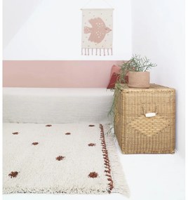 Béžovo-červený koberec Nattiot Wooly, 120 x 170 cm