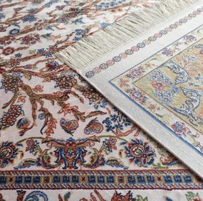 Koberec Exkluzívny Qum Silk 11 krémový