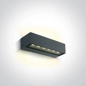 Vonkajšie nástenné svietidlo ONE LIGHT ext. svietidlo 2x6W 67526B1/AN/W