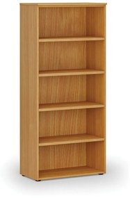 Kancelársky regál PRIMO WOOD, 1781 x 800 x 420 mm, buk