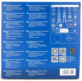 Aigostar MESH Smart LED nástenné stmievateľné svietidlo 12W/230V biele