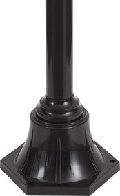 Vonkajšia lampa medená 235 cm 3-svetlá IP44 - Mníchov