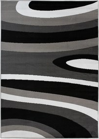 TA Koberec Z895A BLACK MAYA PP EYM Sivý Obdĺžnikový Rozmer: 200x300 cm