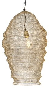Orientálna závesná lampa zlatá - Nidum