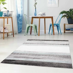 Dekorstudio Moderný koberec MODA SOFT sivo modrý 1142 Rozmer koberca: 190x280cm