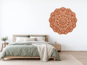 Mandala v růžovém zlatě arch 75 x 73 cm