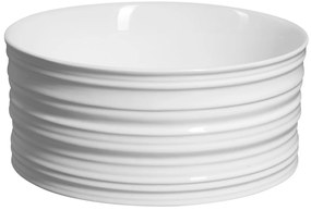 Sapho Sapho, ALETTE keramické umývadlo na dosku, vysoké, priemer 41cm, biela, AR459